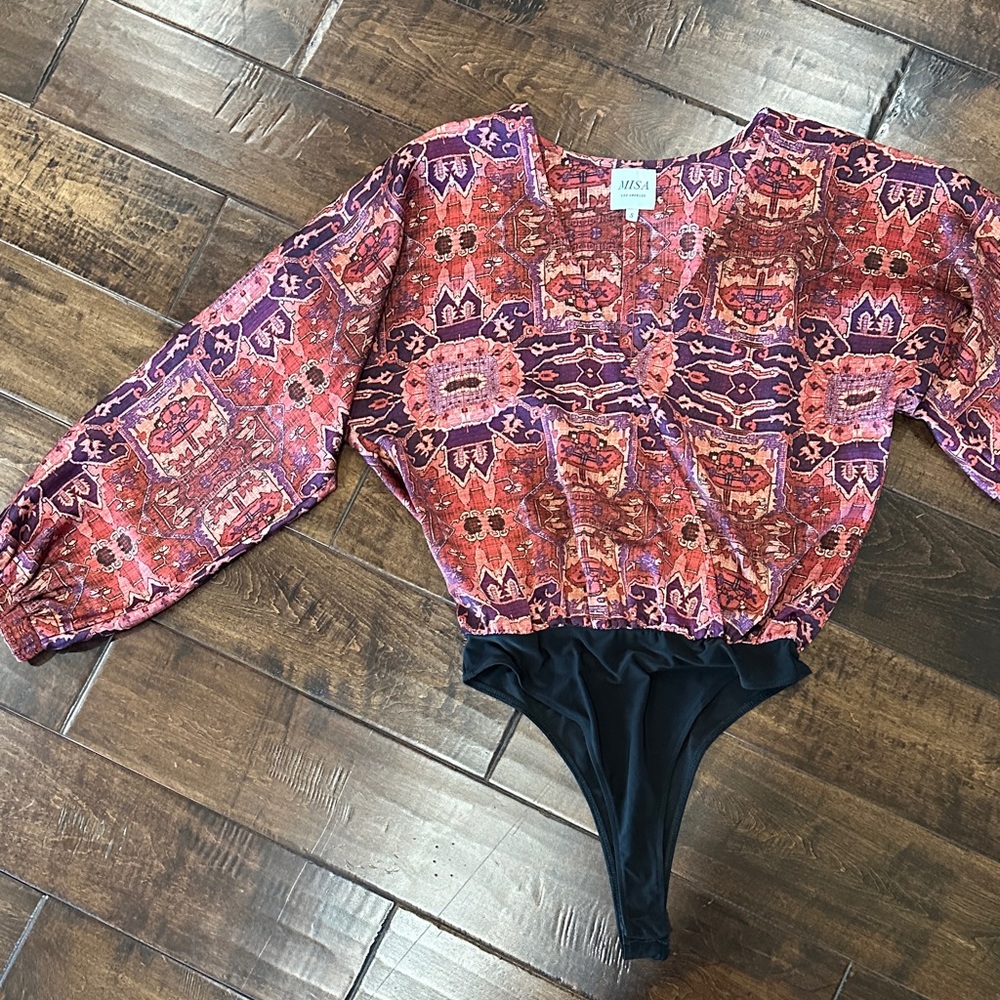 Misa Los Angeles body suit blouse